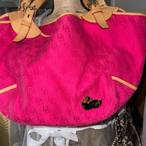 Dooney & Bourke Pink Tote Bag